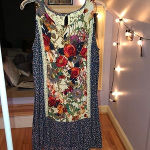 Umgee dress with lace back